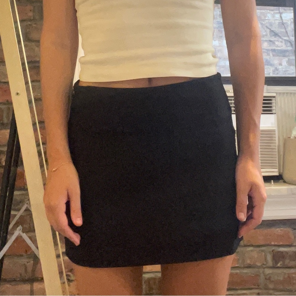 Aritzia Black Mini Skirt